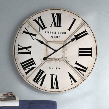 Howard Miller Artwell Metal Wall Clock & Reviews | Wayfair